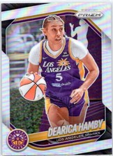 2025 Panini Prizm WNBA DEARICA HAMBY #39 Silver Los Angeles Sparks NM