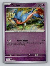 Zacian 045/094 Rare Phantasmal Flames Pokemon Reverse Holo Near Mint