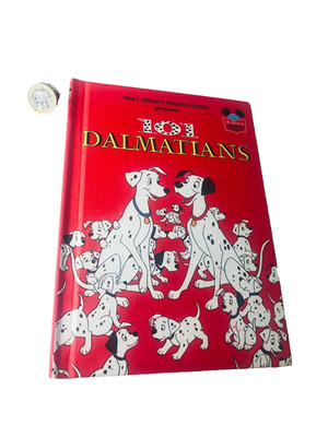 Book 101 Dalmatians Disney Vintage ra