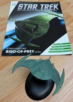 Eaglemoss Star Trek Romulan Bird of Prey 2152 (14) - Heft + Schiff
