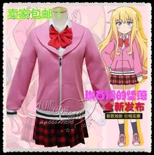 Cosplay Gabriel DropOut Tenma Gabriel White Uniform Dress Halloween Costume Suit