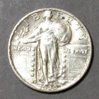 1930-S Standing Liberty Quarter Attractive AU.