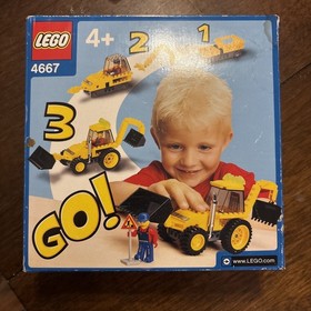 LEGO 4 Juniors 4667 Loadin' Digger NEW! Front-End Loader NIB