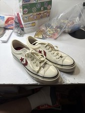 Converse Chuck Taylor 70 All star OX Color White/Garnet/Egret Size M 7.5 W 9