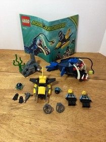 LEGO Aquazone: Aqua Raiders Lot of 3 Sets 7770, 7771 & 7776 READ