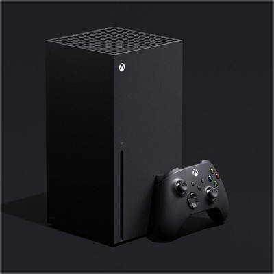 Microsoft Xbox Series X in Schwarz mit Controller, Blu-Ray, 4K, HDMI, USB-A