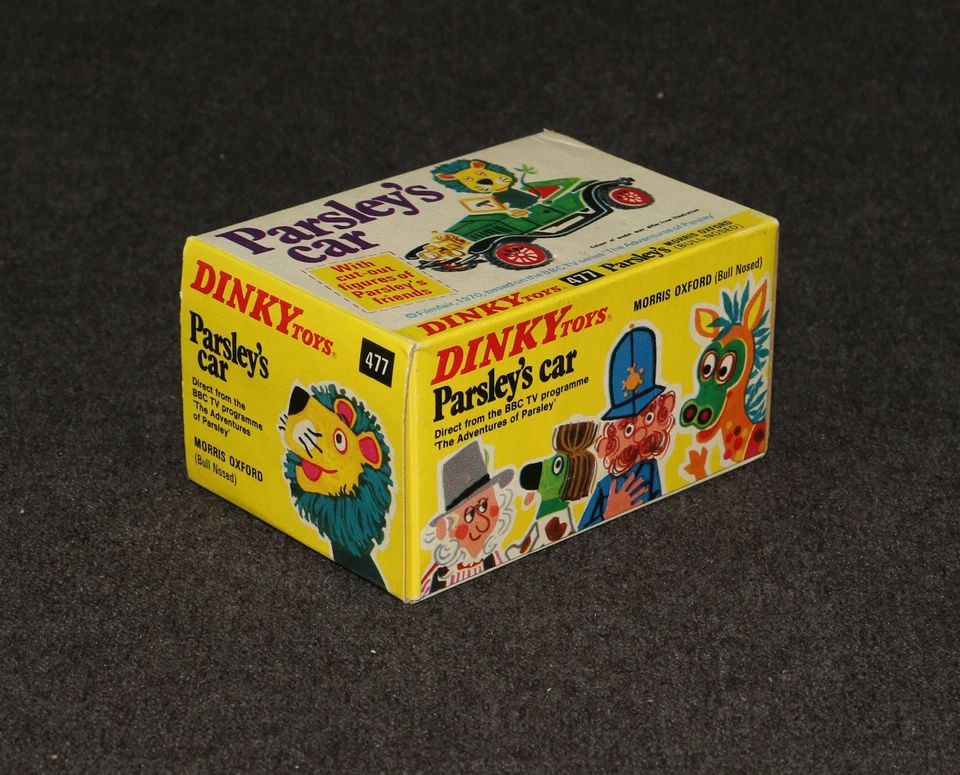 Dinky #477 1913 Parsley's Car Bullnose Morris Oxford BBC Show MIB - Image 4 of 4