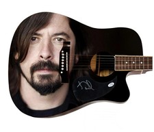 Dave Grohl Signed Autographed Acoustic Graphics Guitar ACOA ACOA