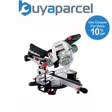 Metabo KGS 18 LTX BL 216 Brushless Mitre Saw 216mm 8 Inch 18V 614216850 BARE