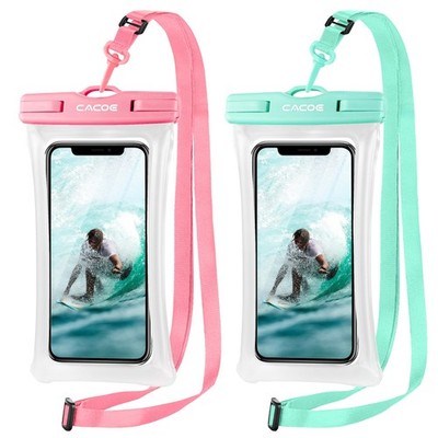 CACOE [Floatable] Floating Universal Up to 7.0''-Floatable, Blue+Pink