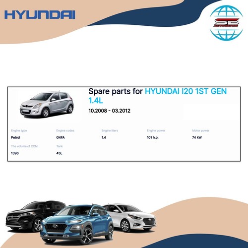 FOR 2008-2014 HYUNDAI I20 1ST GEN LH OUTSIDE REAR VIEW MIRROR ASSY 876101J690 - Picture 6 of 6