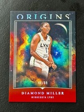 2024 Panini Origins WNBA - Diamond Miller #47 Red /99 Lynx