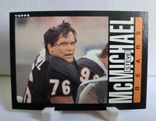 1985 Topps - Steve McMichael #32 (RC) Rookie Card HOF Bears Legend EX+. rookie card picture