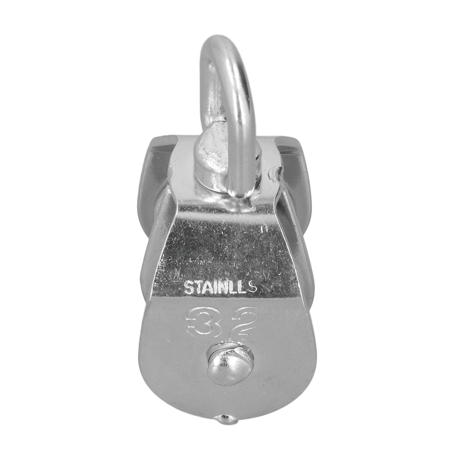 ⁺ Double Wheel Pulley Lifting Rope Block Oxidation Resistant Heavy Duty Anti