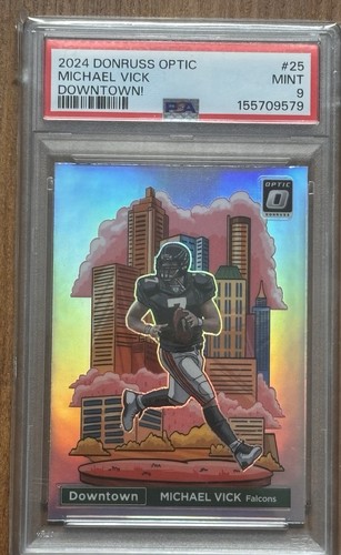 2024 Panini Donruss Optic Downtown Michael Vick #25 card
