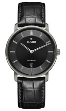 Rado DiaMaster Thinline Automatic Ceramos? 40.7mm Black Dial Watch R14067166