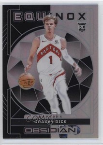 2023-24 Panini Obsidian Equinox /99 Gradey Dick #11 Rookie RC