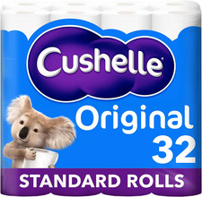 Image of Cushelle Original Toilet Roll 32 Standards Rolls