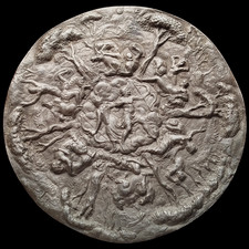 HANS JAMNITZER (1538 - 1603), ca. 1570, APOLLON & DIANE CHASSANT LES NIOBIDES