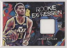 2021-22 Panini Court Kings Rookie Expression Memorabilia Jared Butler RC j3z