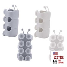 4 Pcs Silicone Shower Head Holder, Universal Relocatable Shower Head Suction