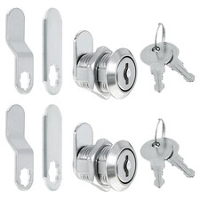 2 PCS Cabinet Cam Lock 5/8 Inch Keyed Alike File Cabinet Mailbox Tool Box