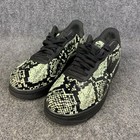 Nike Air Force 1 Foamposite Pro Cup Glow Snakeskin Mens Size 13 AJ3664-300