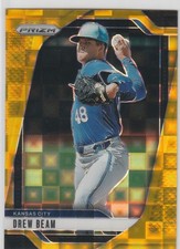 Drew Beam 2025 Panini Prizm Premium Set Gold Pandora 4/4 #121 Kansas City Royals