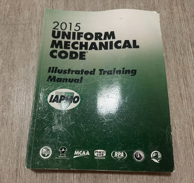 2015 Uniform Mechanical Code Illustrated Training Manual (Paperback by IAPMO)