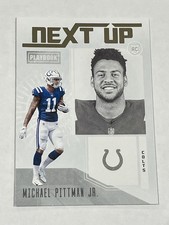 2020 Playbook Football Next Up - Michael Pittman Jr. RC - Indianapolis Colts