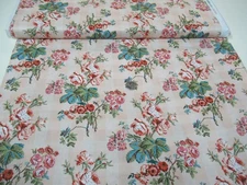 Michael Miller quilt-craft fabric WILD ROSE FLORAL blush 2 yds (dcx-12425)Vintge