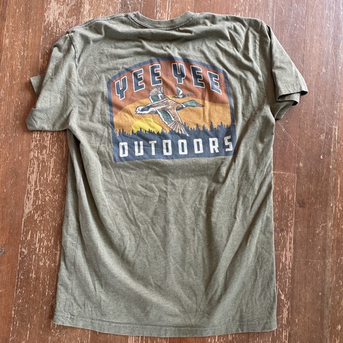 2 Yee Yee Apparel Short Sleeve T Shirt Men's Medium Duck Turkey (A50) - Picture 7 of 7