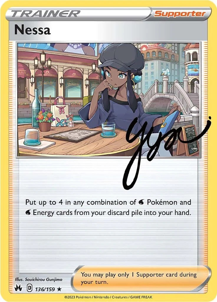 Nessa (136/159) [Sword & Shield: Crown Zenith] Lightly Played Holofoil Pokemon T