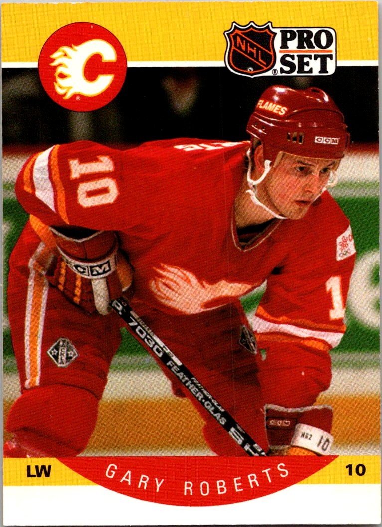 1990-91 Pro Set #45 Gary Roberts