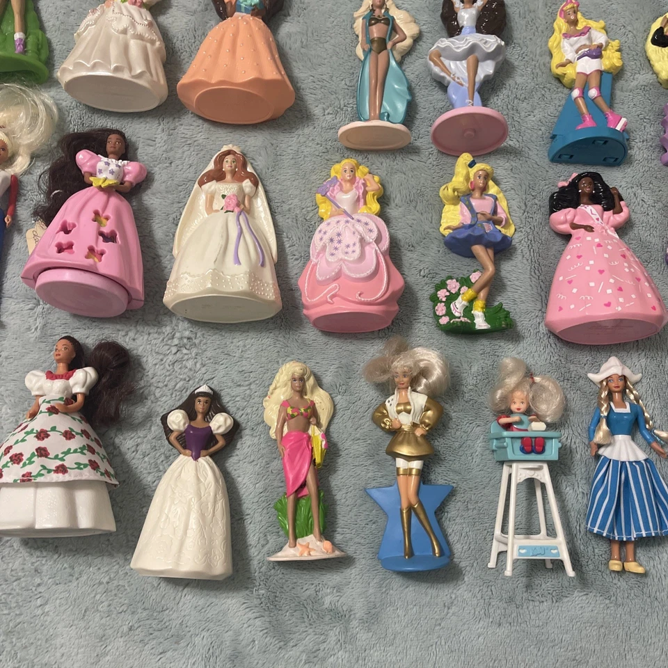 43 Juguetes Happy Meal Barbie McDonald’s Vintage 1990-2000’s Lote De 43 Foto 3 de 4