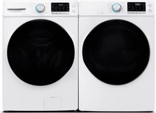 SMAD Front Load Smart Washer 4.5 cu ft White for Family