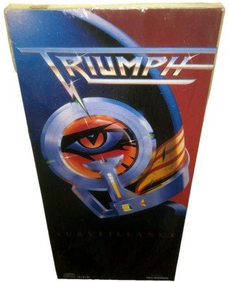 Triumph CD Surveillance album in Vintage Long Box Package MCAD