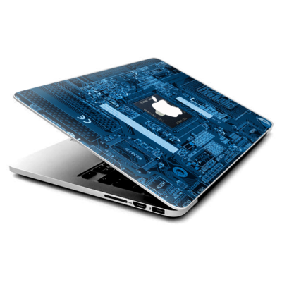 Skin Itsaskin Pour MacBook Pro Retina 13 – Circuit2 Bleu – Vinyle