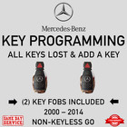 Mercedes-Benz (2) Keys + Key Programming | Add Key or All Keys Lost