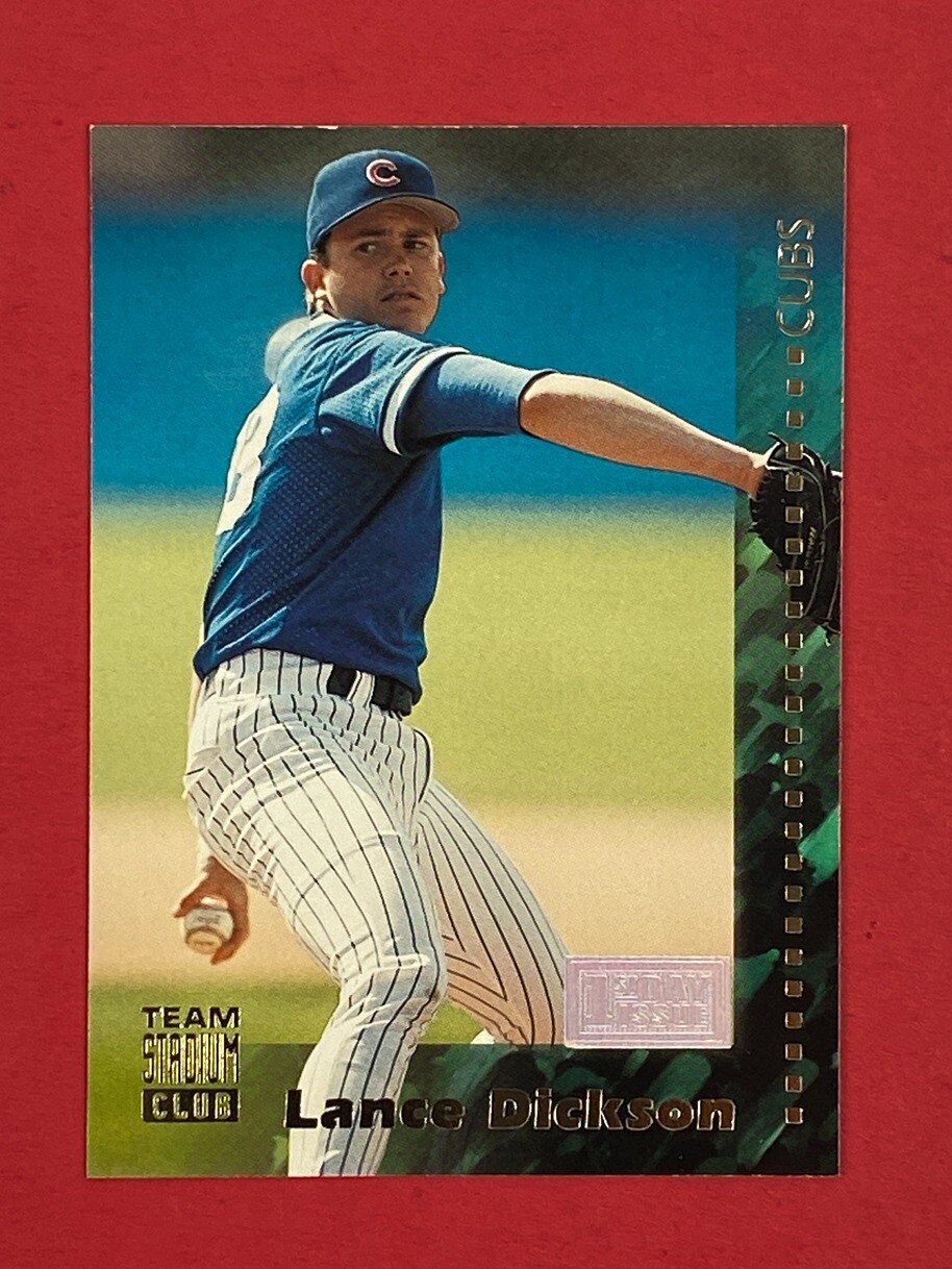 1994 Stadium Club Team #352 Lance Dickson 1st First Day Issue Chicago Cubs