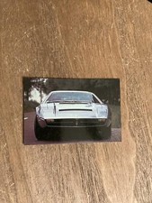 MASERATI MERAK SS Super car card Rare Japanese vintage F/S 74