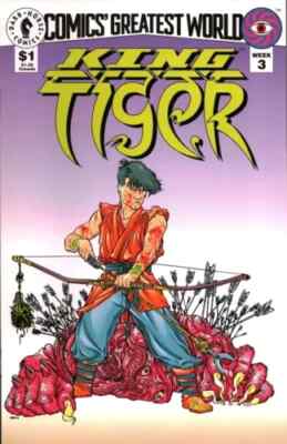 1993 KING TIGER #3 DARK HORSE COMIC BOOK