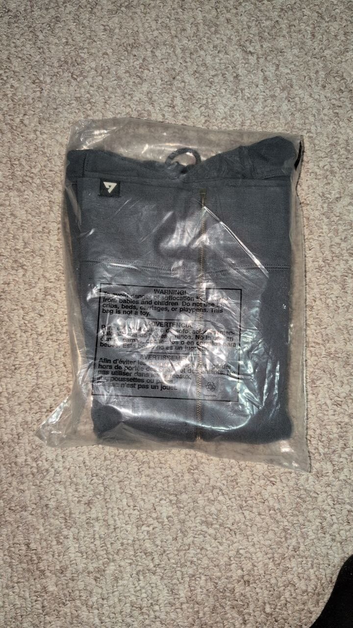 American Giant Mens Classic Full Zip Iron Hoodie Size SMALL NWOT