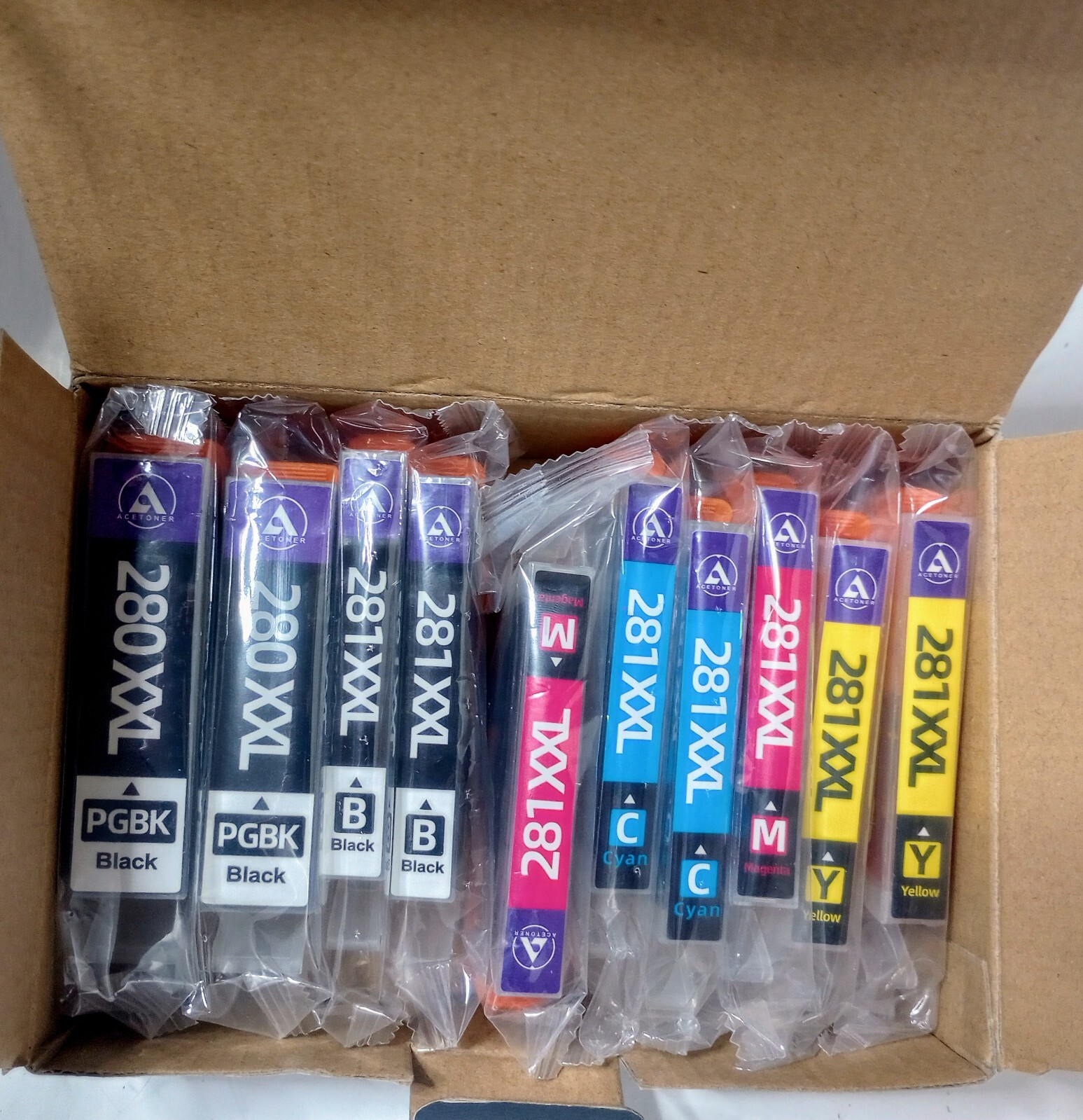 Acetone Printer Ink for Multiple Printer Models and Colors