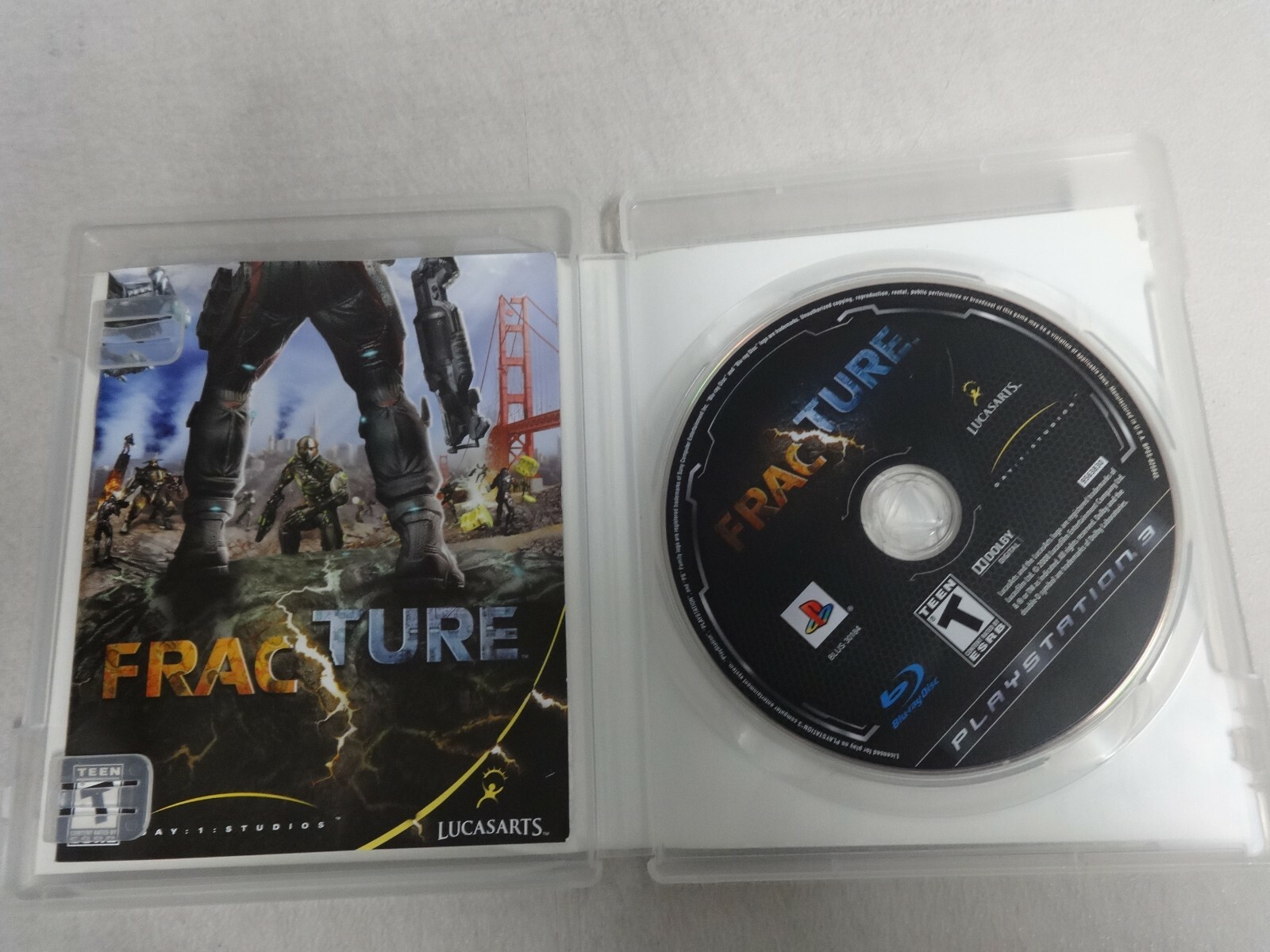 Fracture Sony Playstation 3 PS3 Game Complete eBay