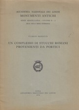 Un complesso di stucchi romani provenienti da Portici. . Ulrico Pannuti. 1979. .