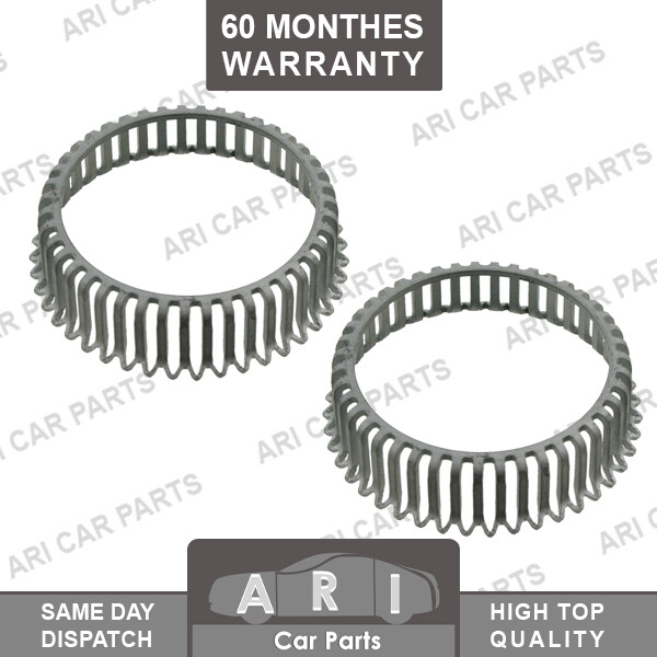 2x Rear ABS Reluctor Ring for AUDI A3 VW PASSAT Golf Seat Arosa for