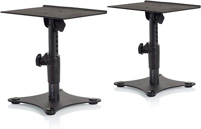 Gator Frameworks Desktop Studio Monitor and Speaker Stand - Set of 2