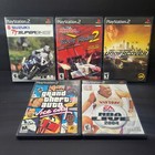 ps2 game lot Need For SpeedGTA vice CityNBA Livedrag RacingTT super Bikes