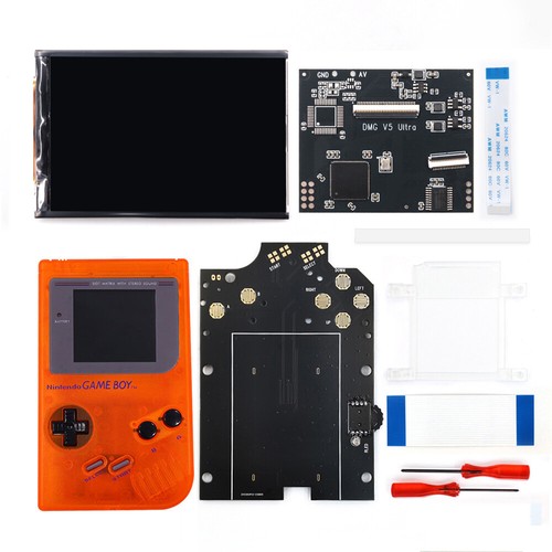 Luz de fondo LCD V3 IPS moderna de tamaño completo precortada para Game Boy DMG GB DMG - Imagen 22 de 30